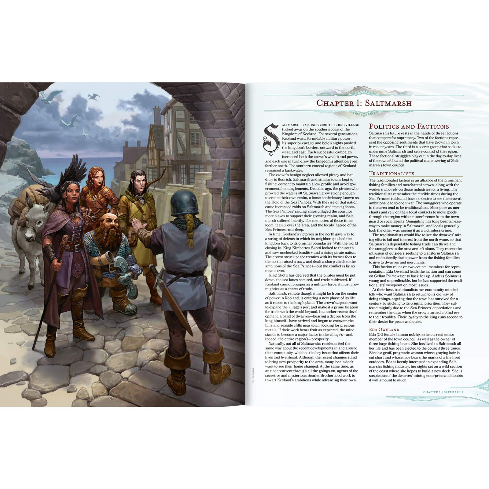 Dungeons and Dragons : Ghosts of Saltmarsh Hardcover